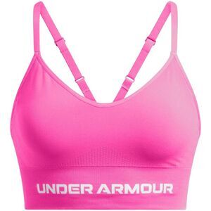 Under Armour Womens/Ladies Seamless Spaghetti Strap Sports Bra / Pink/White
